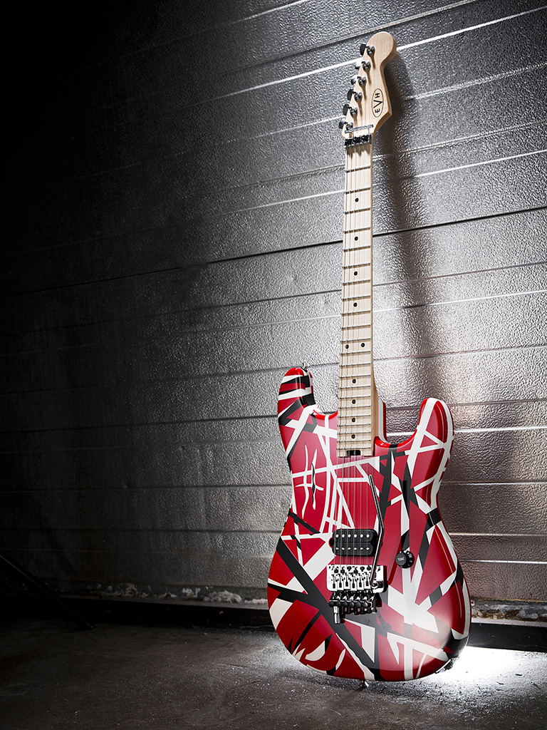 Eddie Van Halen EVH guitar photo
