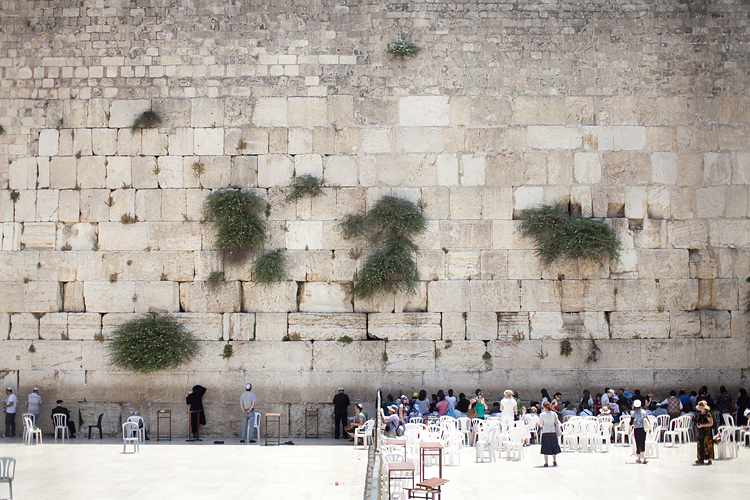 The Western Wall in Jerusalem, Israel by Adam Gasson