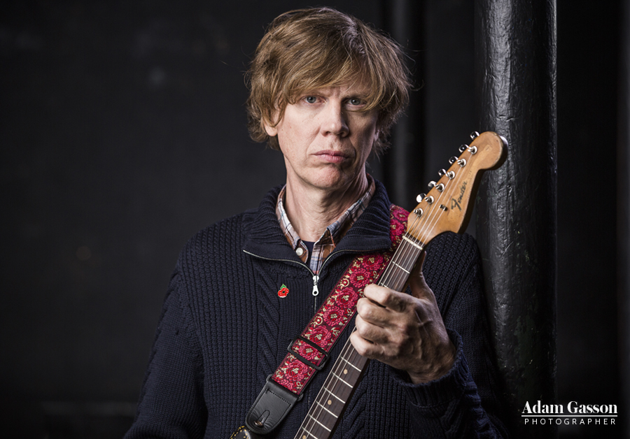 Thurston Moore photographed at the Fleece, Bristol. Photo by Adam Gasson / adamgasson.com