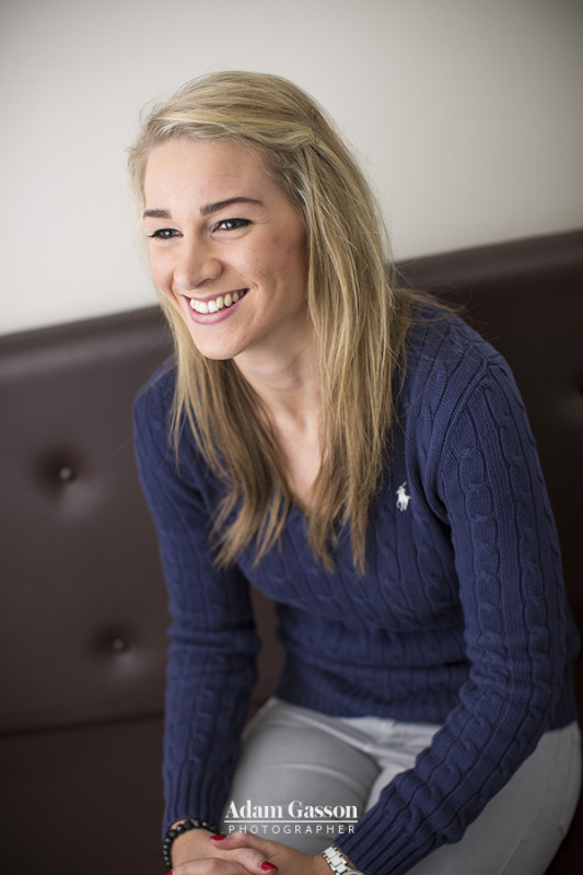 Liverpool Women's FC footballer Gemma Bonner photographed at the PFA offices in Manchester. Image copyright Adam Gasson/Future Publishing