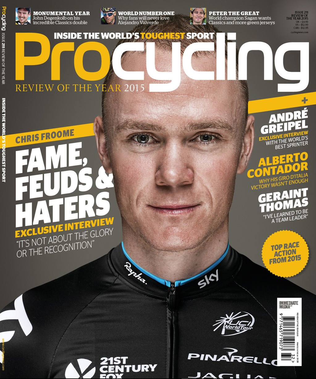 Pro Cycling Chris Froome cover photo