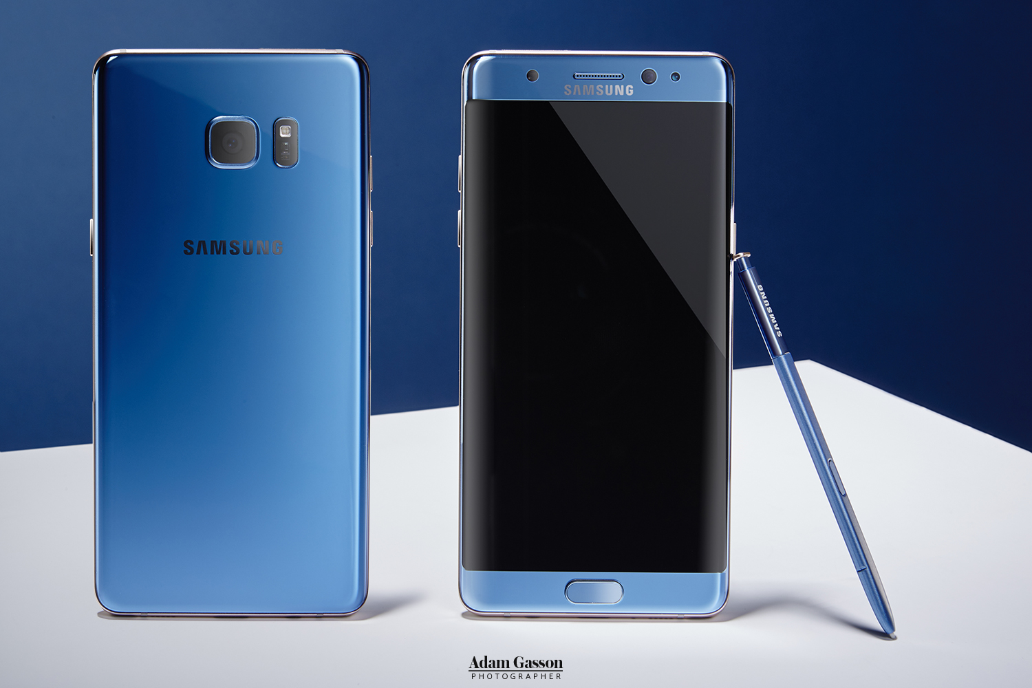 Samsung Galaxy Note 7 photographed for T3. Photo by Adam Gasson.