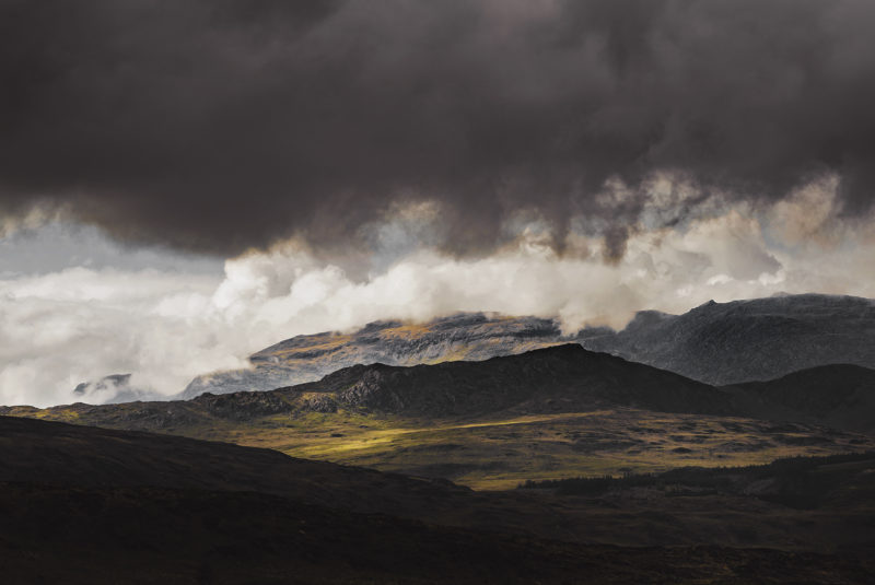 Moody landscape photo taken in Snowdonia