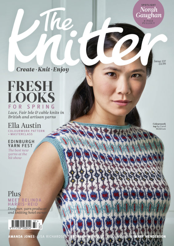 Cover of The Knitter magazine issue 137