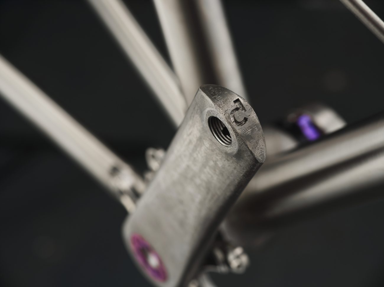 Sturdy Cycles titanium 3D printed bike frame photographed by Adam Gasson / adamgasson.com