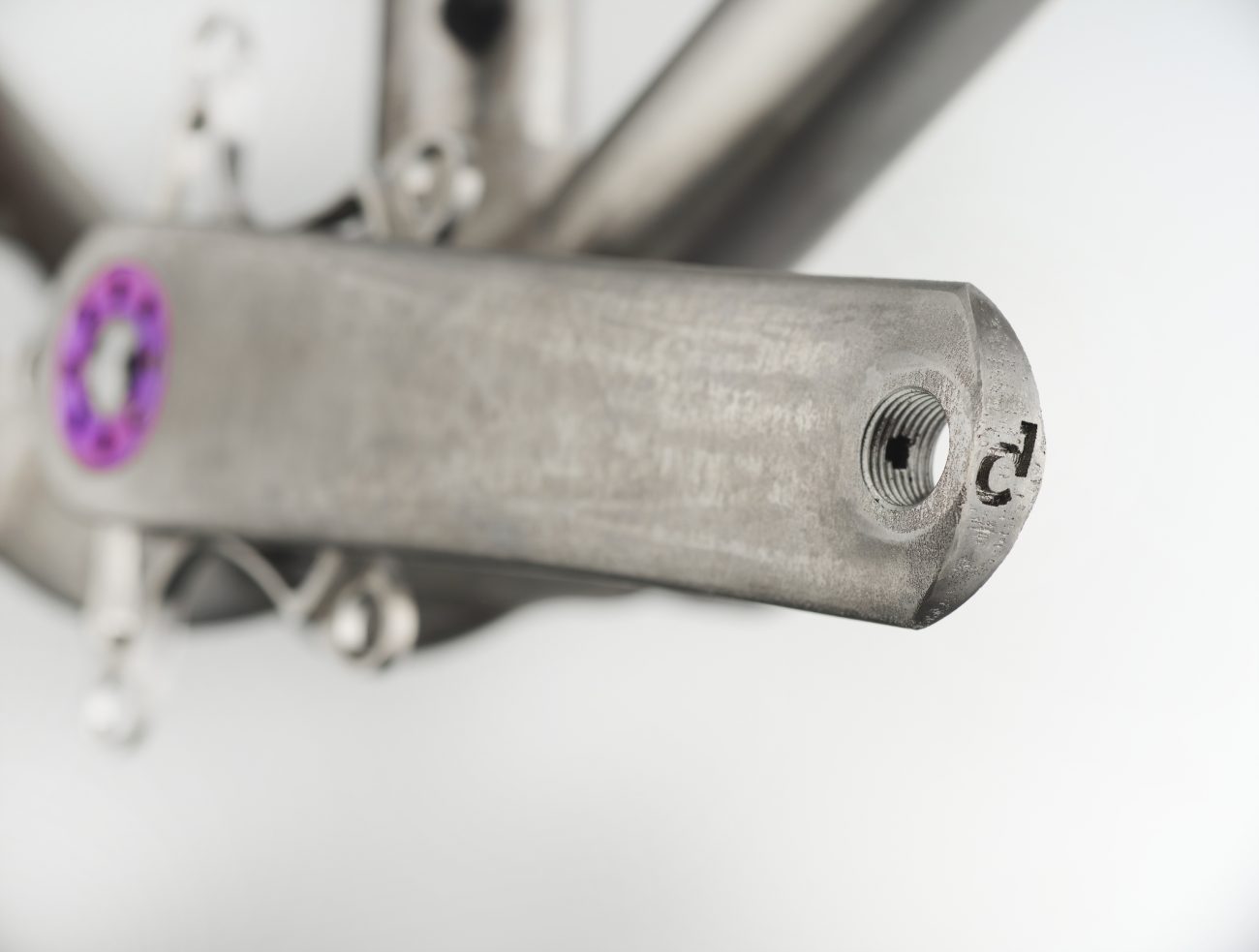 Sturdy Cycles titanium 3D printed bike frame photographed by Adam Gasson / adamgasson.com