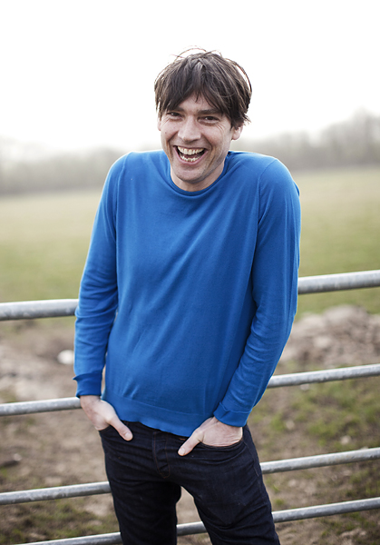 Blur bassist Alex James by Adam Gasson