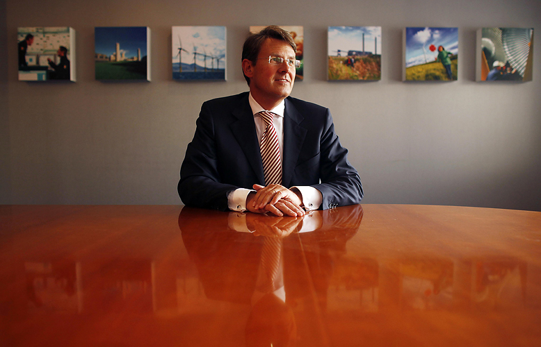 Volker Beckers, Chief Executive of RWE npower by Adam Gasson