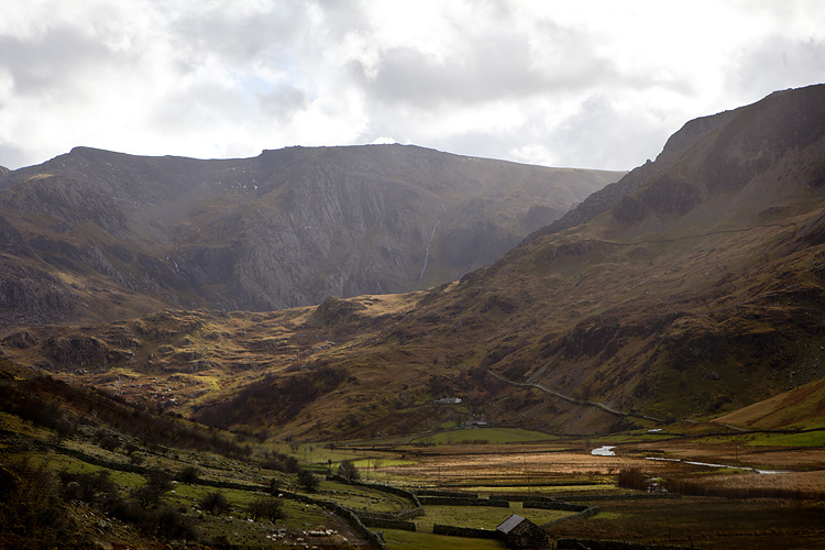 Snowdonia from the A5 by Adam Gasson.