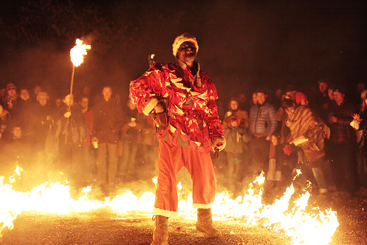 Wassail at the Wrington walled garden by Adam Gasson