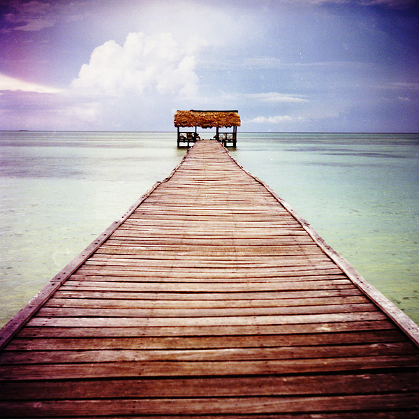 Cuba beach shot on Kodak Kodachrome 400 by Adam Gasson