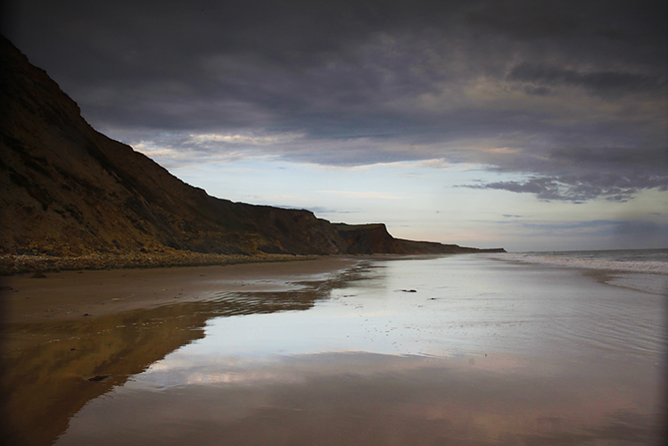 Isle of Wight beach storm by Adam Gasson