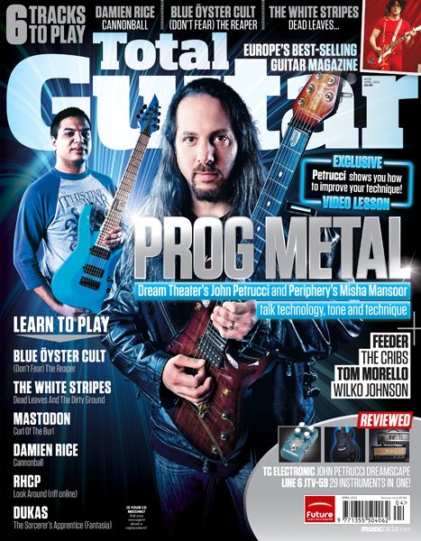 Total Guitar John Petrucci cover by Adam Gasson.