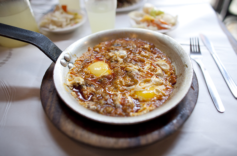 Shakshouka in Dr Shakshouka in Jaffa, Tel Aviv, Israel by Adam Gasson