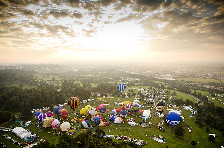 Bristol International Balloon Fiesta by Adam Gasson for Camera Press
