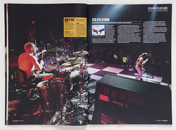 Rhythm Biffy Clyro feature cutting by Adam Gasson / threesongsnoflash.net