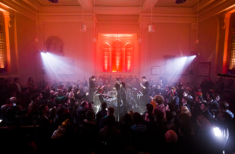 Ghostpoet performs at Arnos Vale Cemetery by Adam Gasson / threesongsnoflash.net