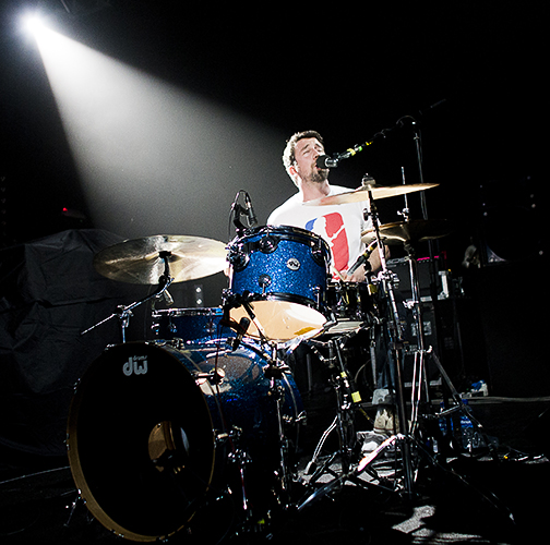 Japandroids perform at the O2 Academy by Adam Gasson / threesongsnoflash.net
