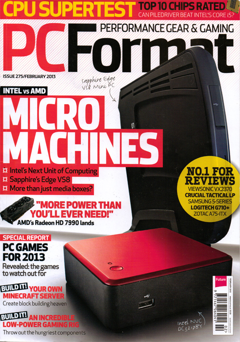 PC Format cover by Adam Gasson / adamgasson.com