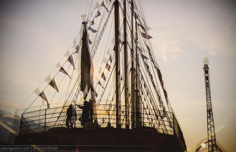 SS Great Britain, Museums at Night festival. Photo by Adam Gasson / adamgasson.com