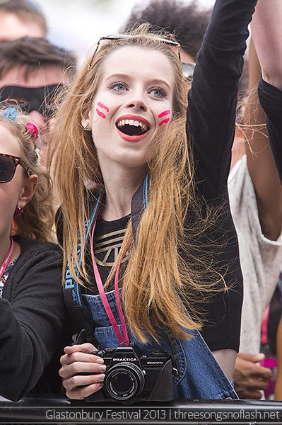 Glastonbury Festival 2013 - Photo by Adam Gasson / threesongsnoflash.net