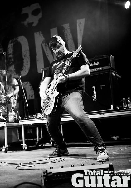 Converge perform on the Pepsi Max stage on the Friday of Download Festival. 14 June 2013 Photo by Adam Gasson for Total Guitar.