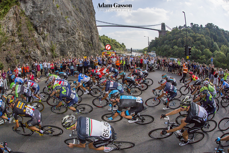 Tour of Britain passes through Bristol