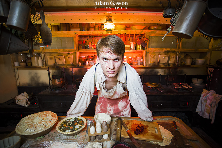 Hallowe'en on board the ss Great Britain with the Bristol Old Vic. 31 October 2014