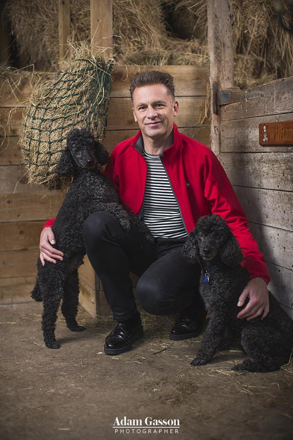Chris Packham photographed for Specsavers at his home near Southampton, Hampshire. Photo by Adam Gasson / adamgasson.com