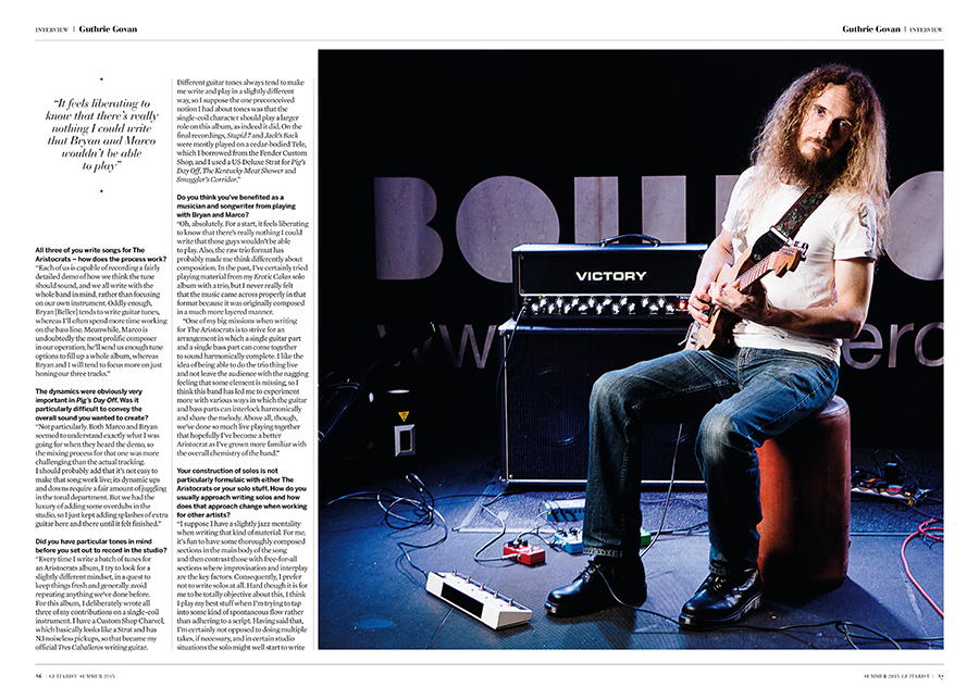 Guitarist - Guthrie Govan