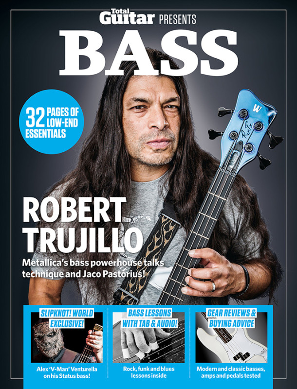 Robert Trujillo - Total Guitar Bass cover by Adam Gasson