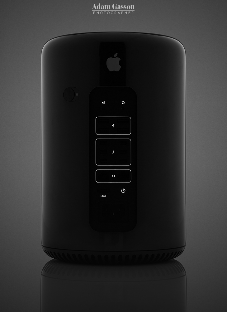 Apple Mac Pro studio photograph for MacFormat. © Adam Gasson / MacFormat / Future Publishing