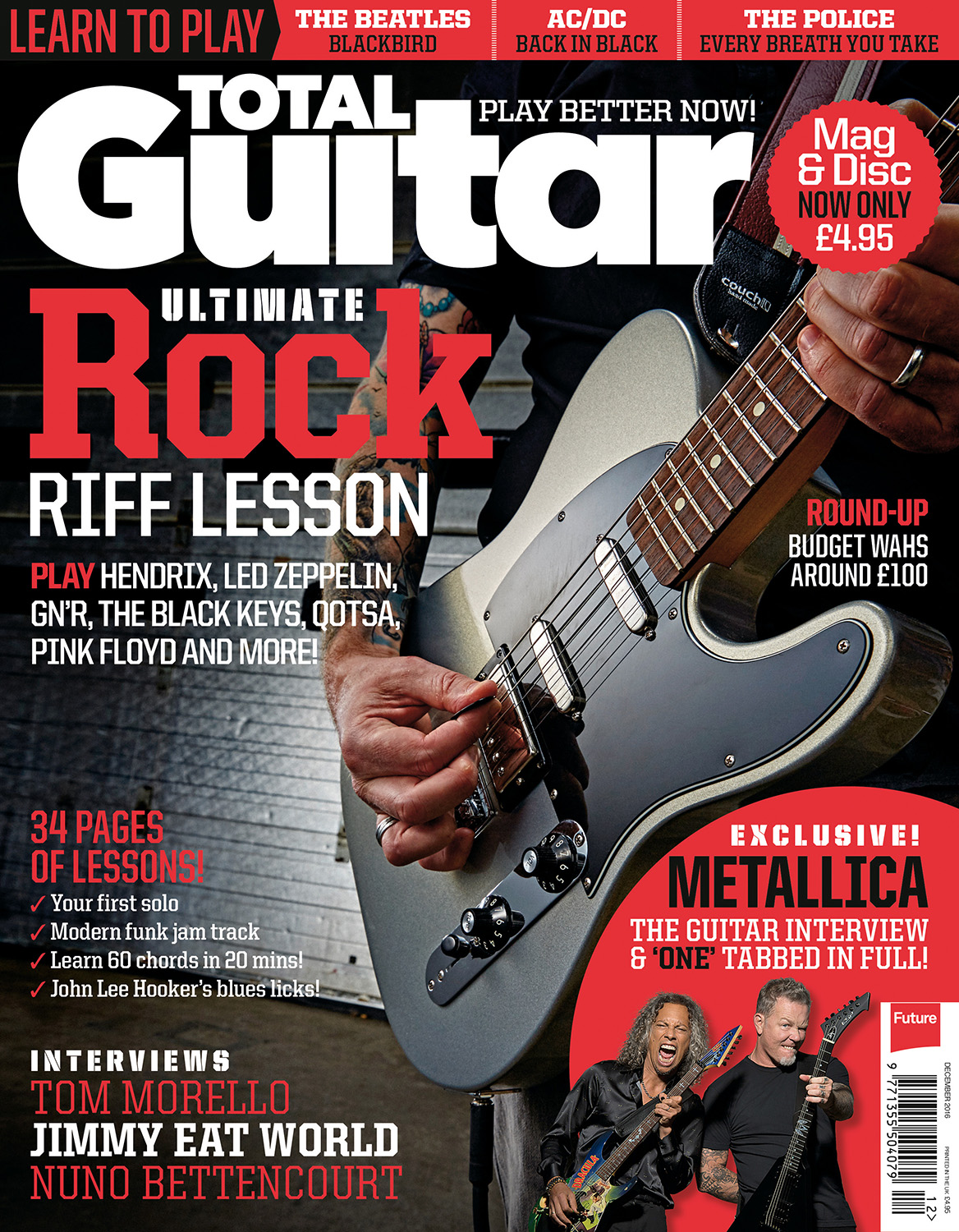 Total Guitar issue 287 cover. Photo by Adam Gasson / adamgasson.com