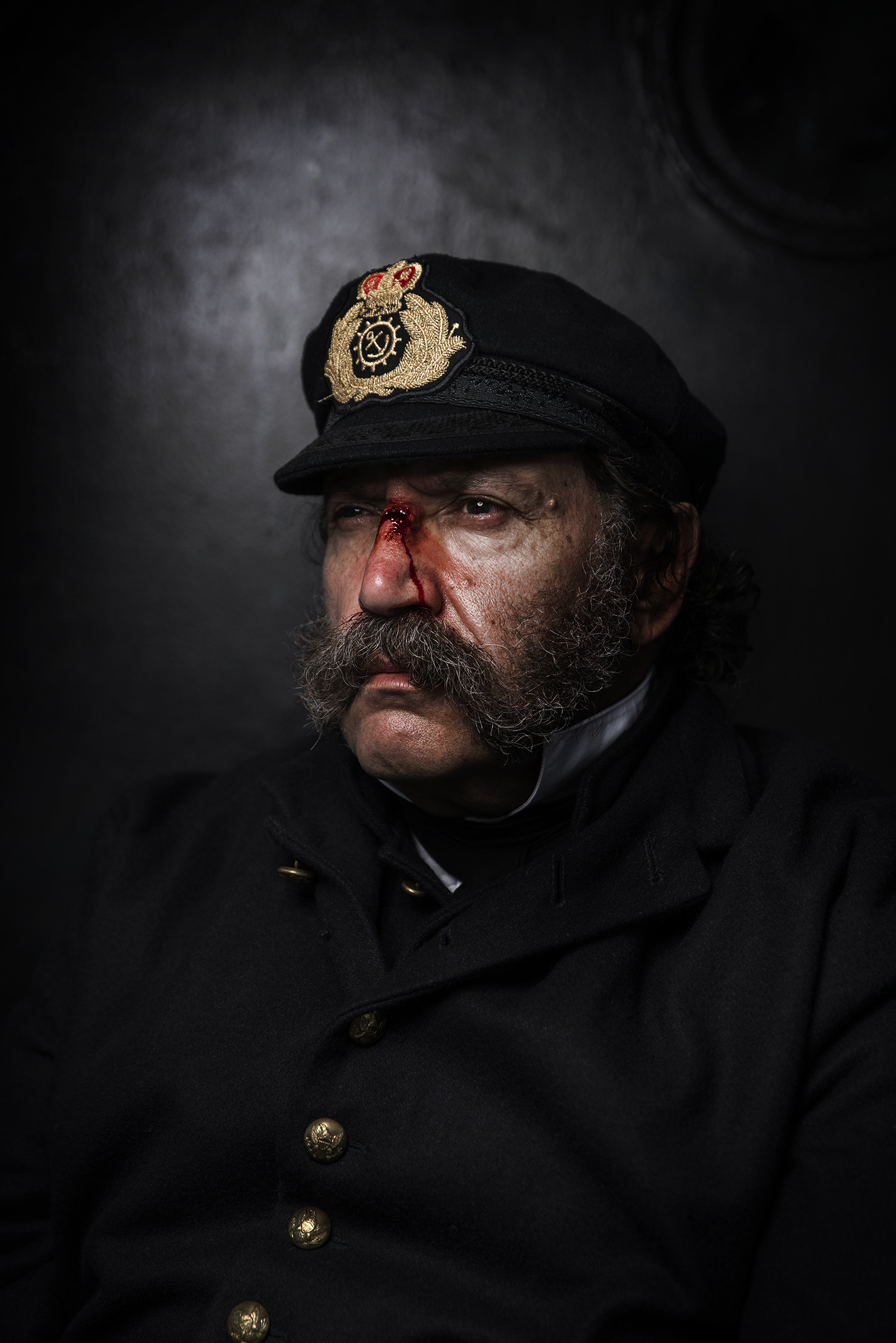 ss Great Britain's gruesome makeup, 10 September 2018. Photo by Bristol photographer Adam Gasson / adamgasson.com