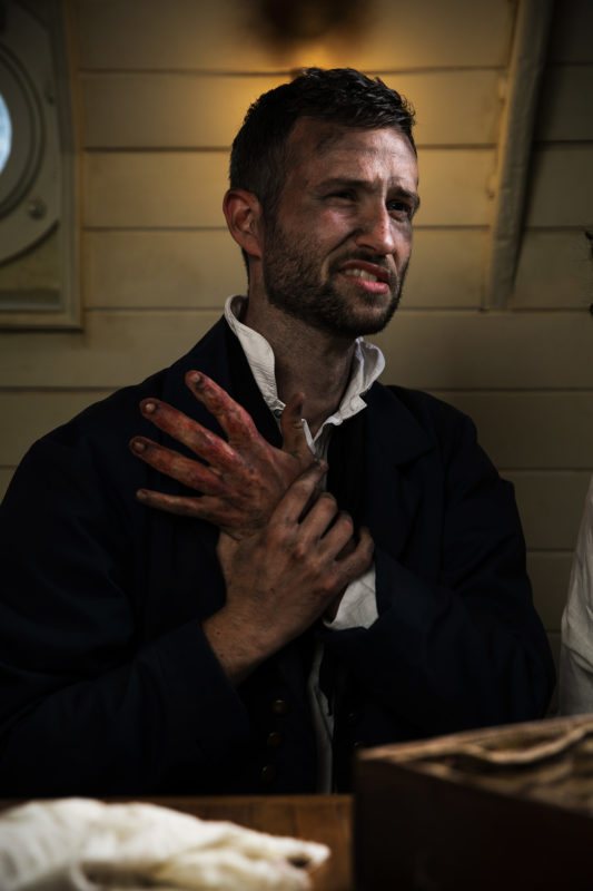 ss Great Britain's gruesome makeup, 10 September 2018. Photo by Bristol photographer Adam Gasson / adamgasson.com