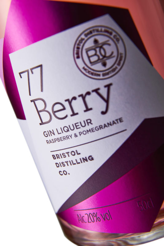 Gin 77 Berry by Bristol Distilling Co. Photo by Adam Gasson / adamgasson.com