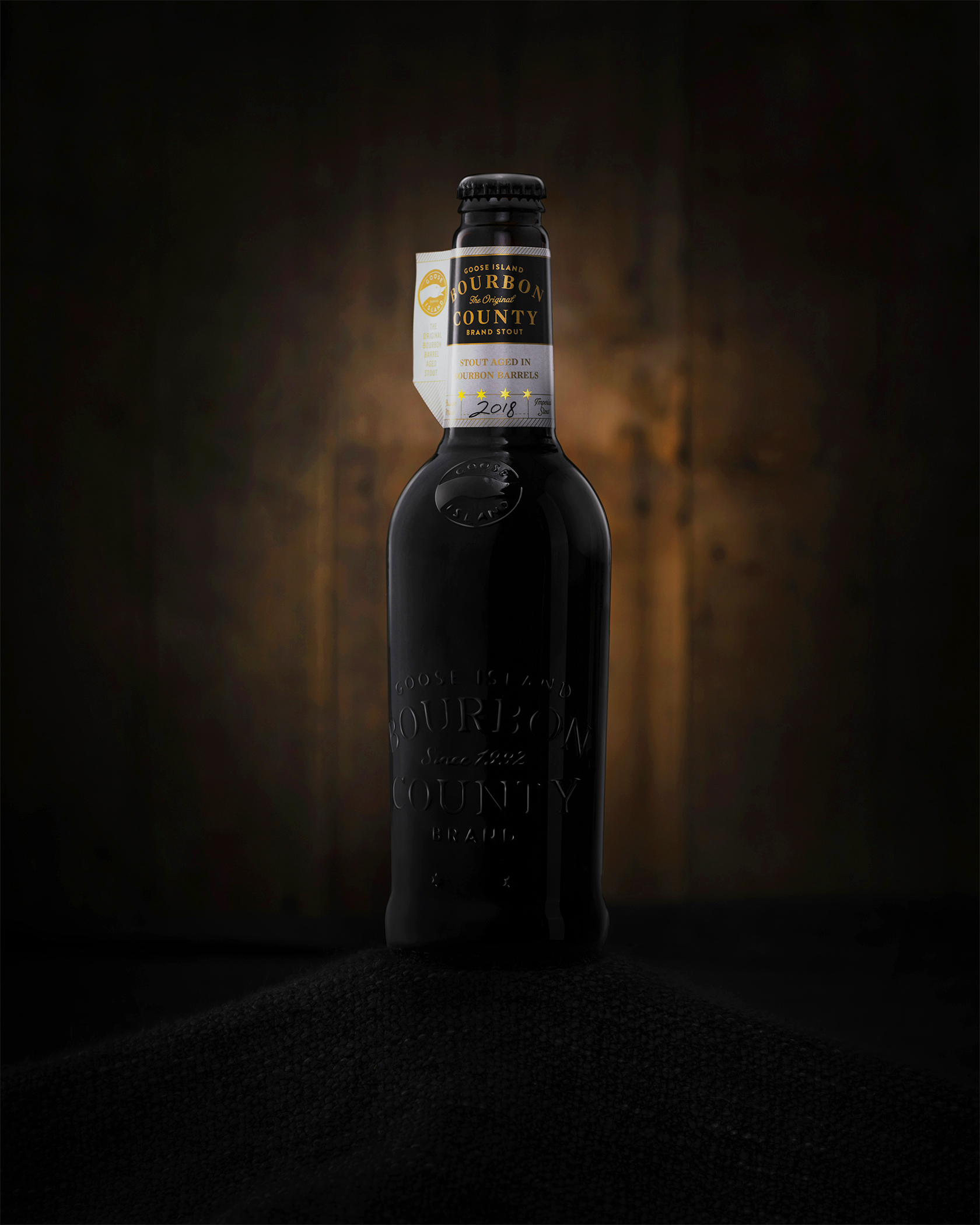 Goose Island Bourbon County stout photograph