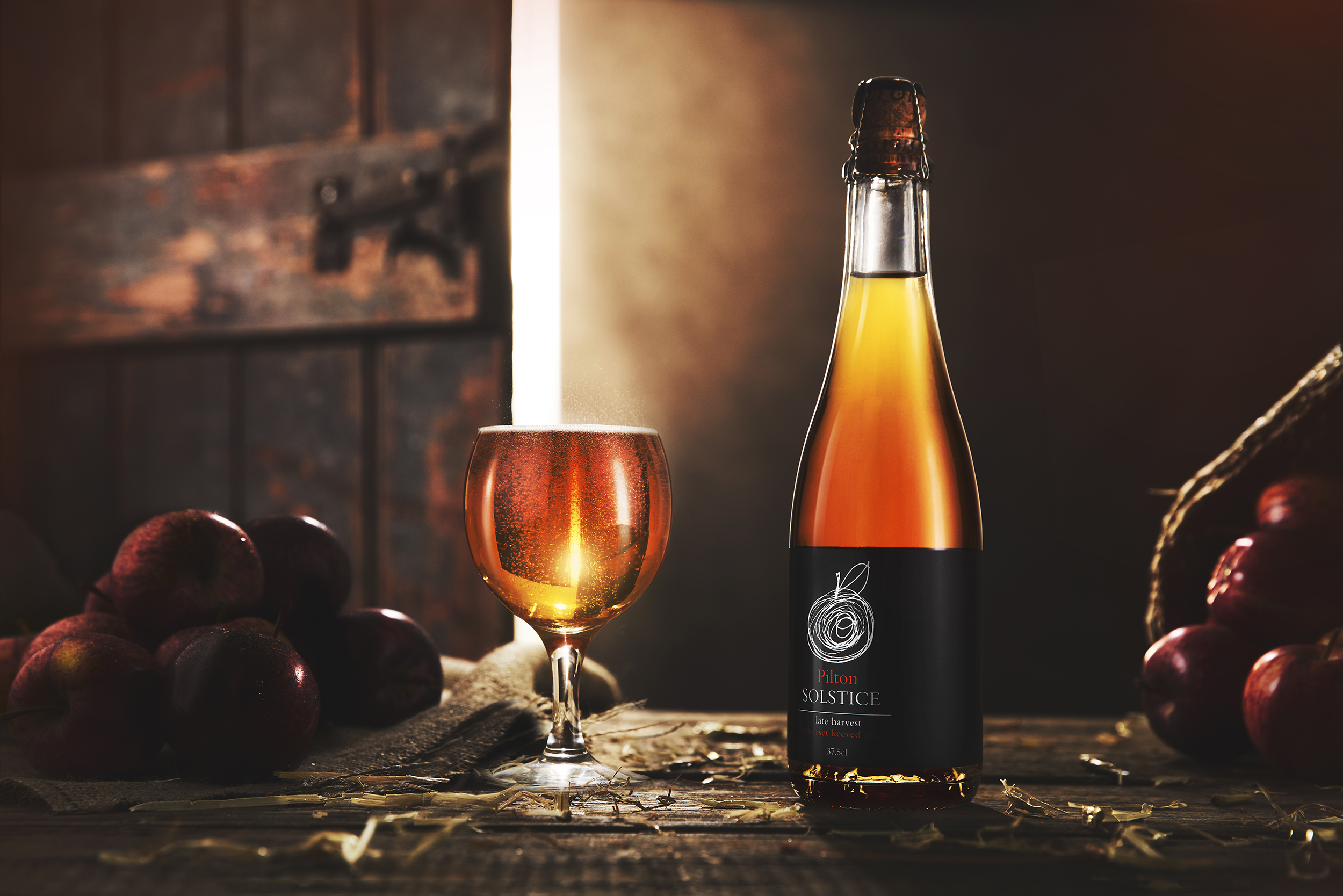 Pilton Cider studio photograph