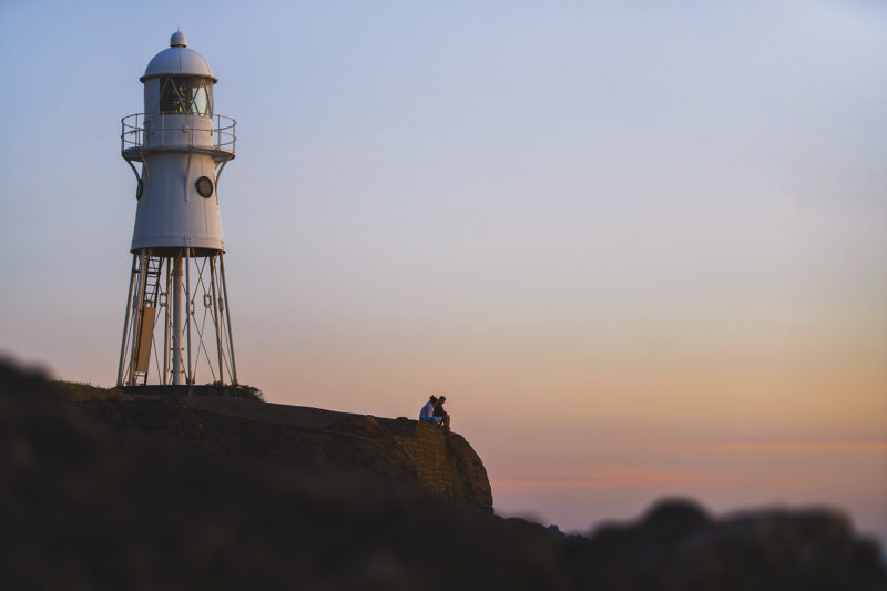 Black Nore lighthouse, Portishead. Photo by Adam Gasson / adamgasson.com