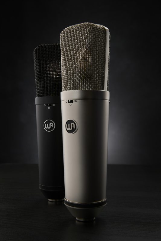 Warm Audio WA-87 microphones. Photo by Adam Gasson / Warm Audio