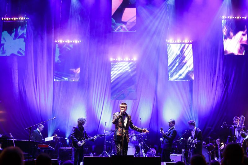 Bryan Ferry performs at Colston Hall, Bristol. 16 November 2013.
