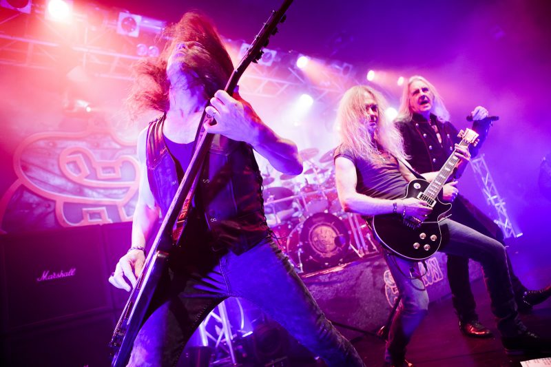 Saxon perform at the O2 Academy, Bristol. 30 November 2014