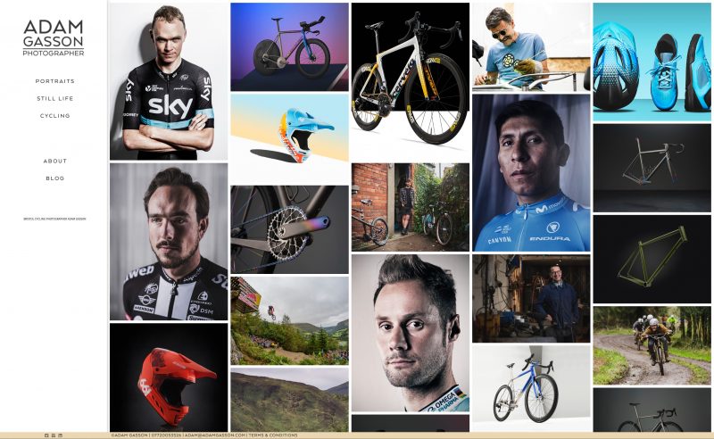 Cycling Phototography Portfolio for Adam Gasson