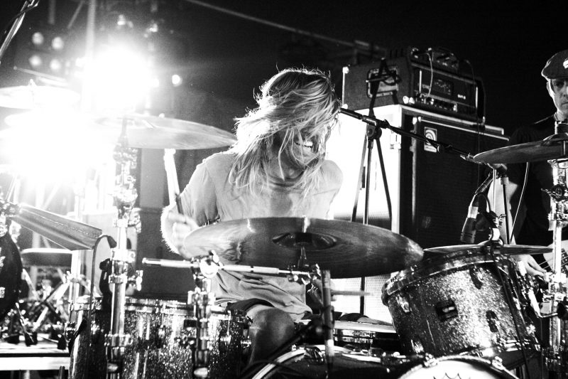 Taylor Hawkins and the CT Riders perform at Download Festival 2010 held at Donington Racetrack in Leicestershire.