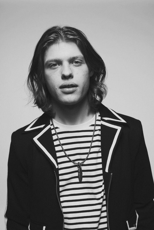 Studio photography of guitarist Toby Lee by Adam Gasson for Guitarist Magazine